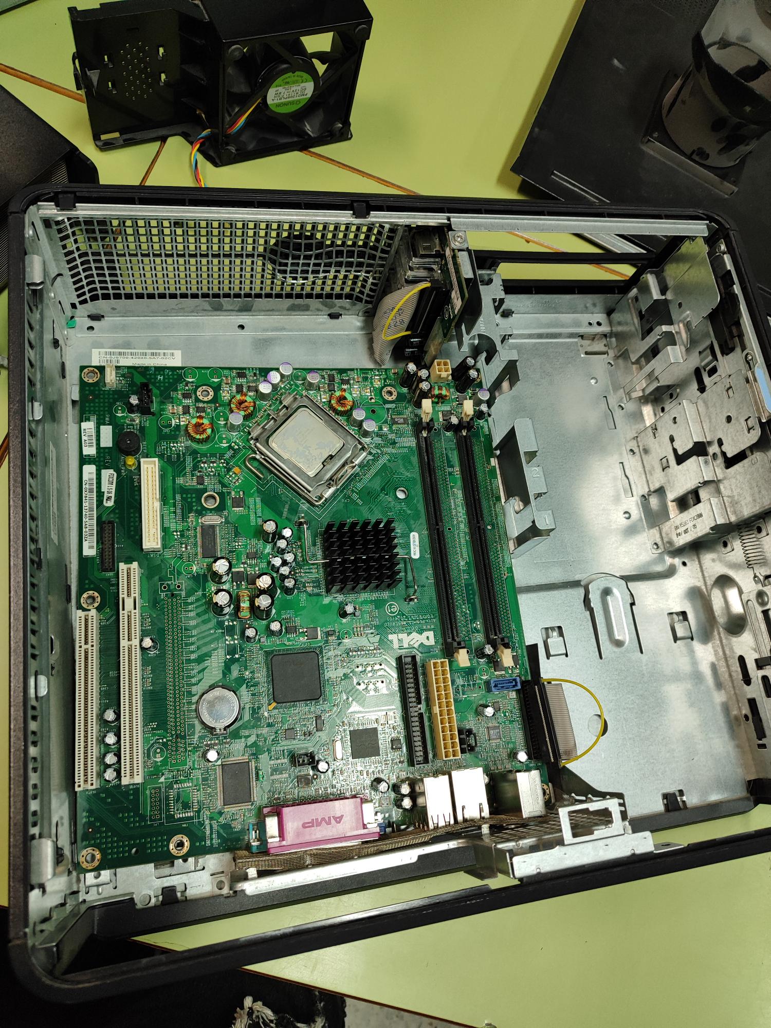 Componentes extraídos